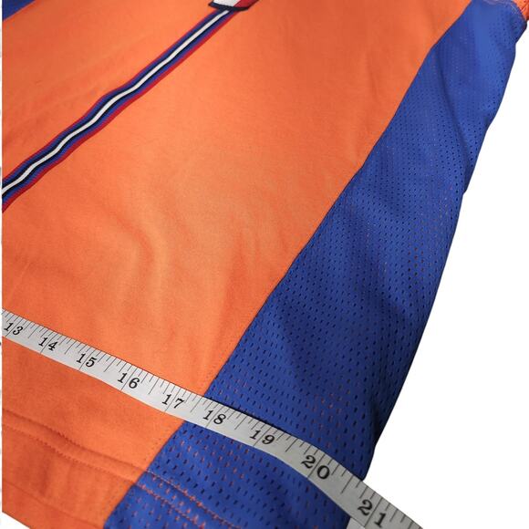 Vintage Tommy Jeans Tommy Sport Orange Blue T-Shirt Jersey 85 Adult M - Picture 9 of 9